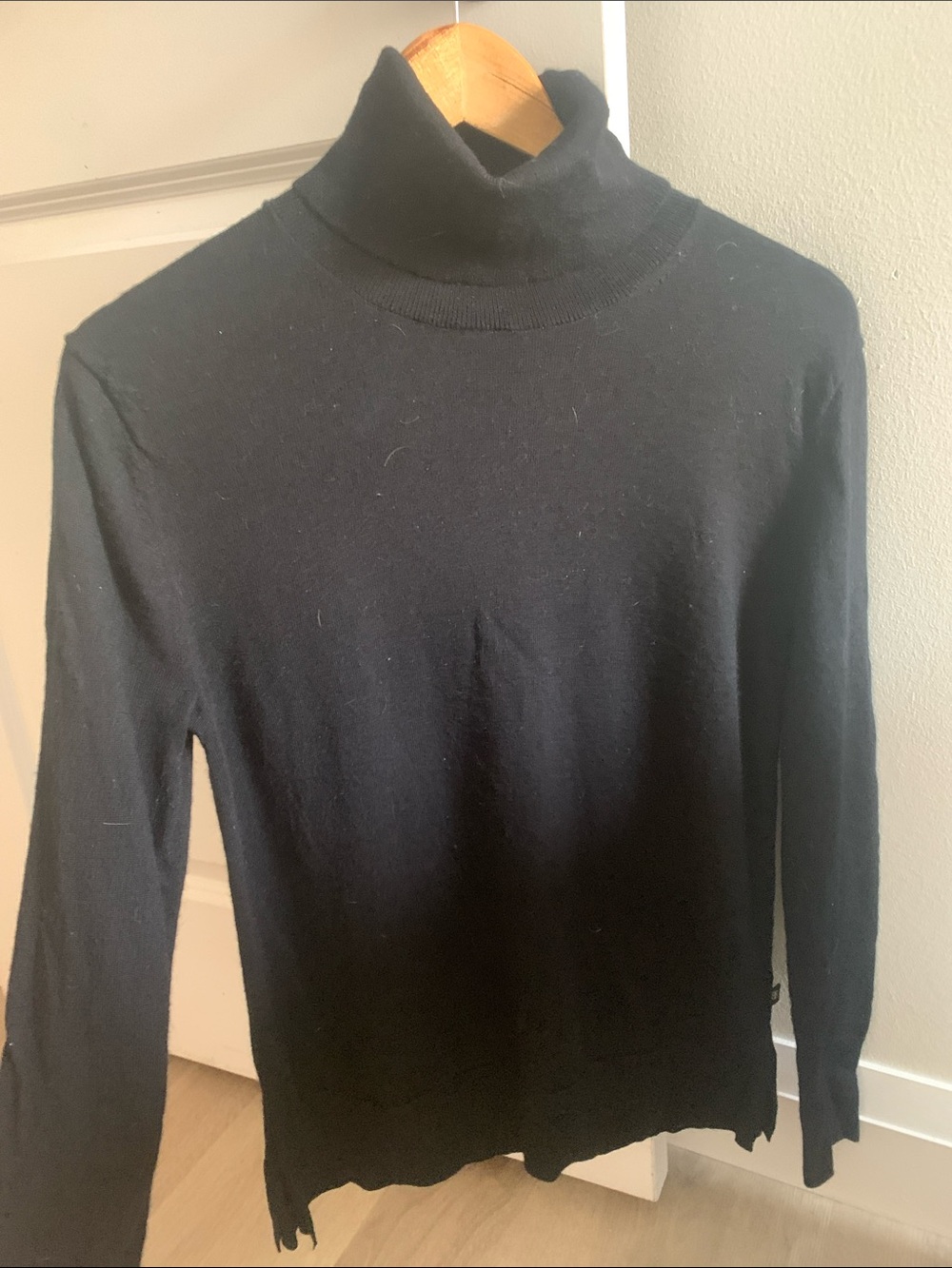 Banana Republic Black Turtleneck Sweater